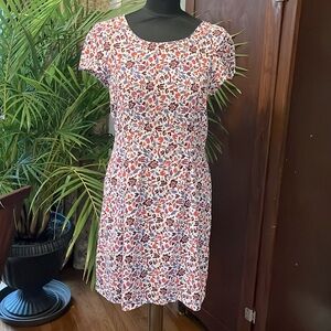 GAP Floral Crepe Dress Size 6